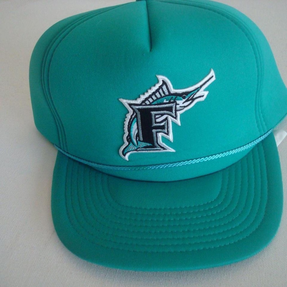 FLORIDA MARLINS SNAPBACK HAT CAP VINTAGE 00S Y2K R3